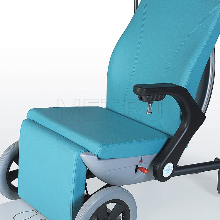 MET GK-100 (модель NTS X6) Кресло медицинское многофункциональное с широким устойчивым основанием MET